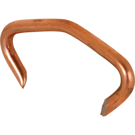 Prime-Line Hog Ring Staples, Copper, 100 PK HR 14002